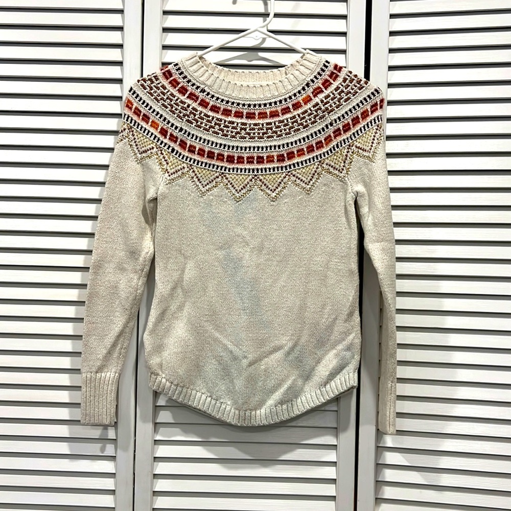Loft sweater, worn once, size xxsp